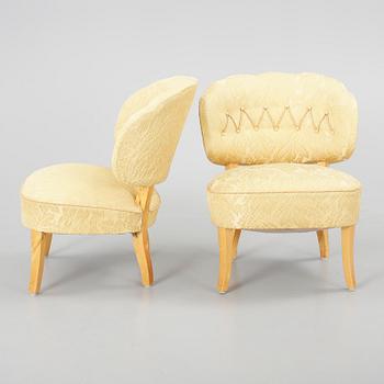 FÅTÖLJER, ett par, 1930-40-tal.