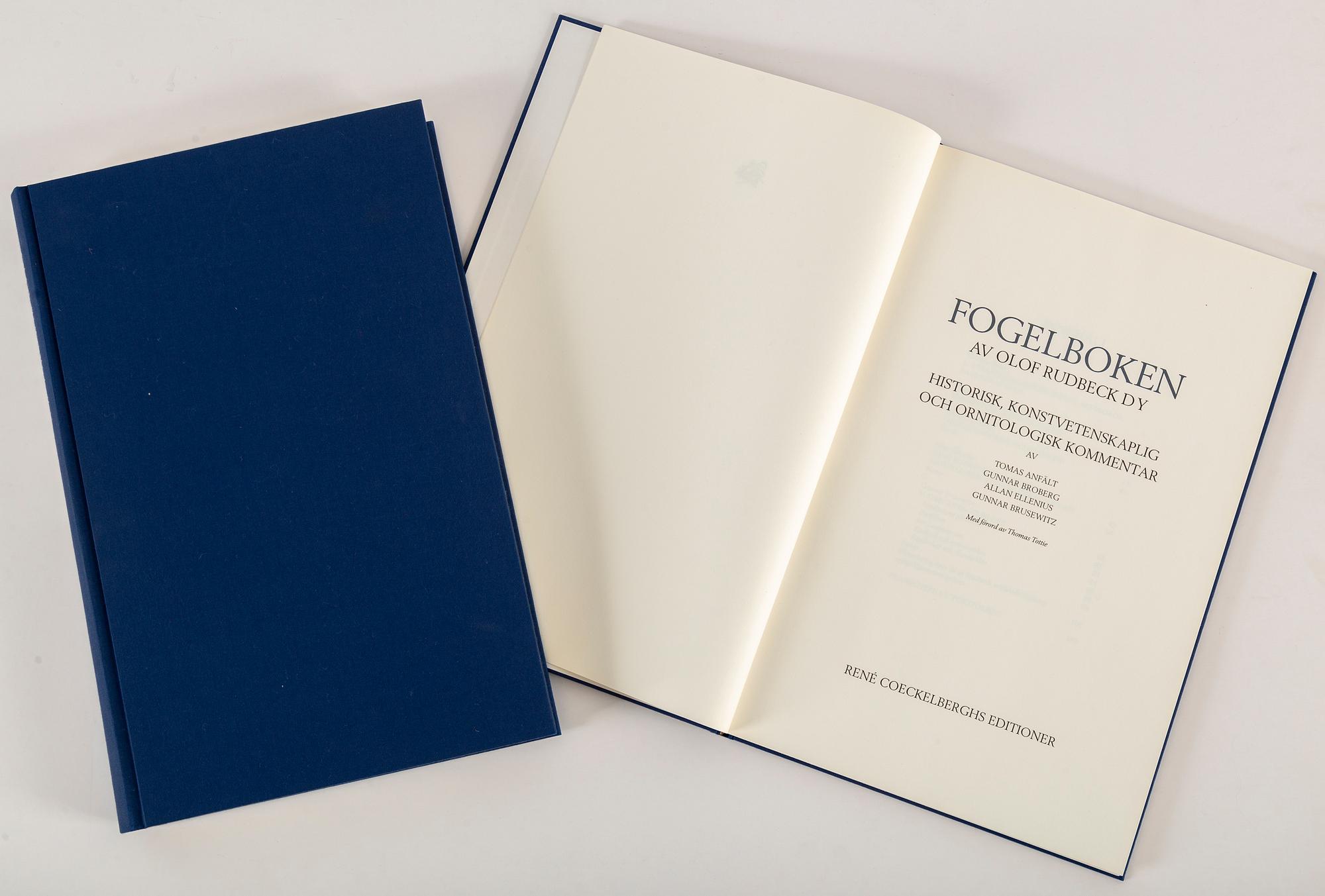 Olof Rudbeck the younger, after, a portfolio and two books, 1985. Numbered 285/1499.
