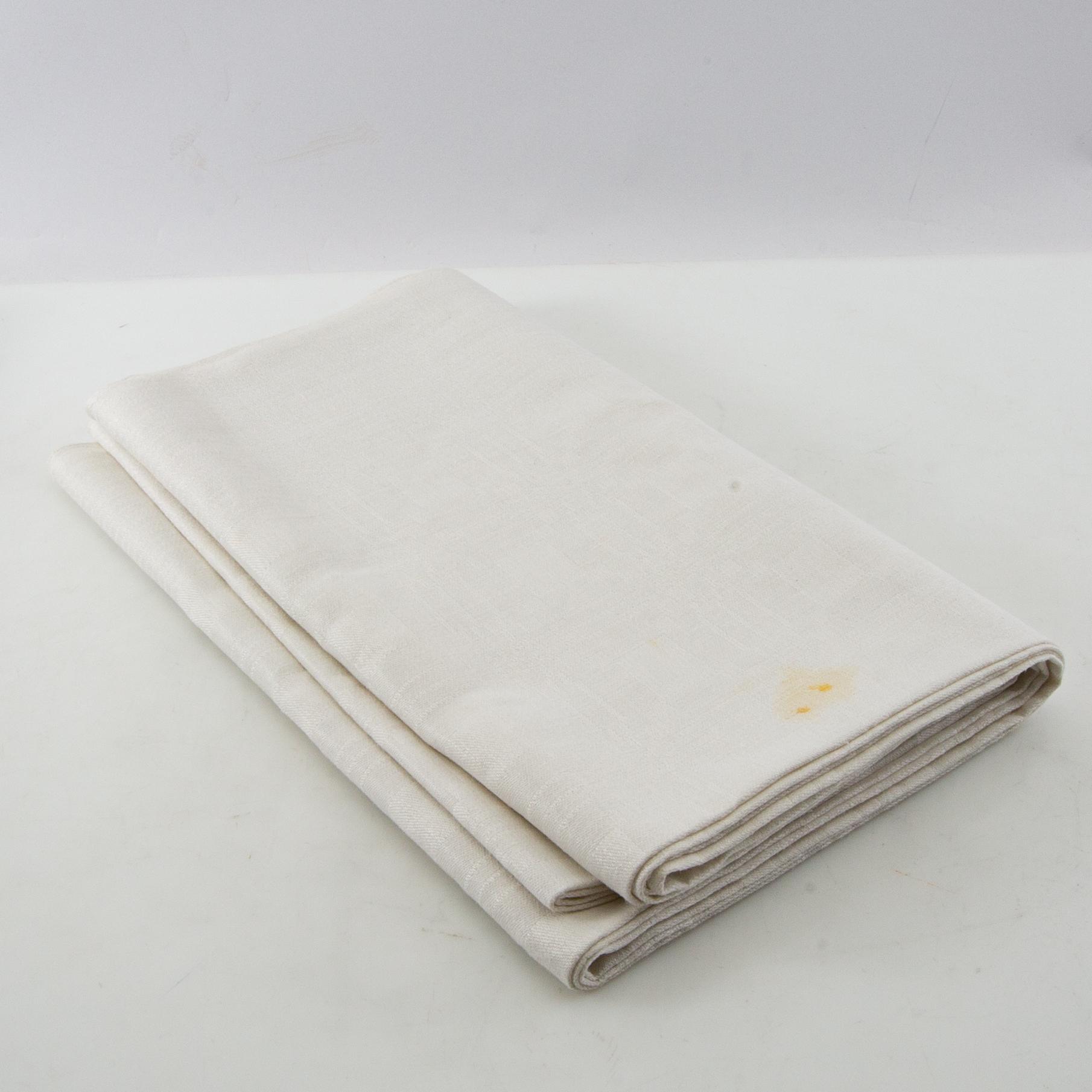 Tablecloths 4 pcs early/mid 20th century damask.