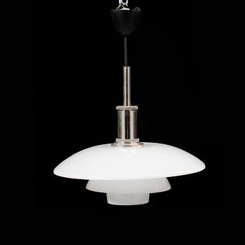 TAKLAMPA, "PH-4½-4", Poul Henningsen, Louis Poulsen, 1900-talets andra hälft. Höjd ca 42 cm.