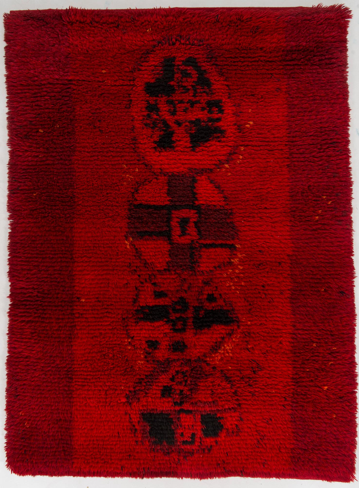 Irja Mikkola, Ryijy, malli Suomen Käsityön Ystävät. Noin 160 x 120 cm.