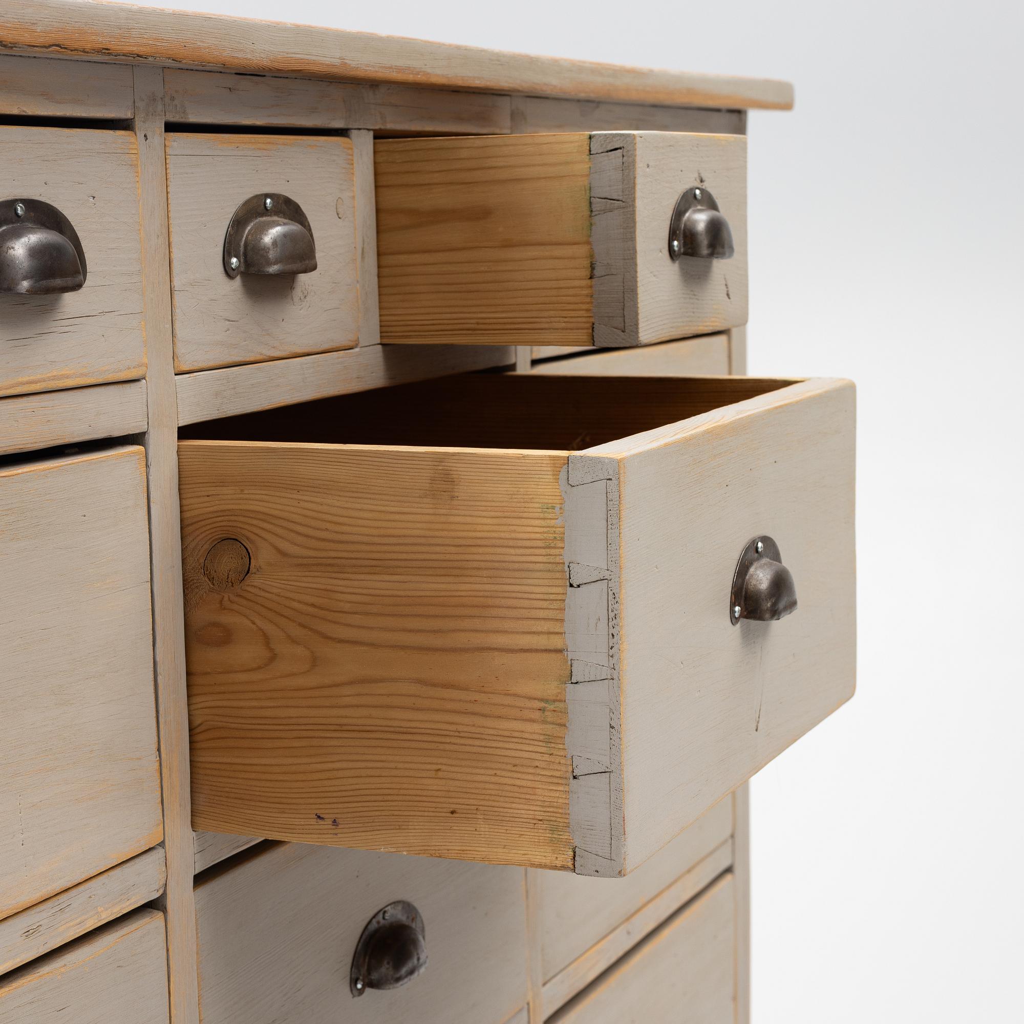 Lådfack, tidigt 1900-tal.