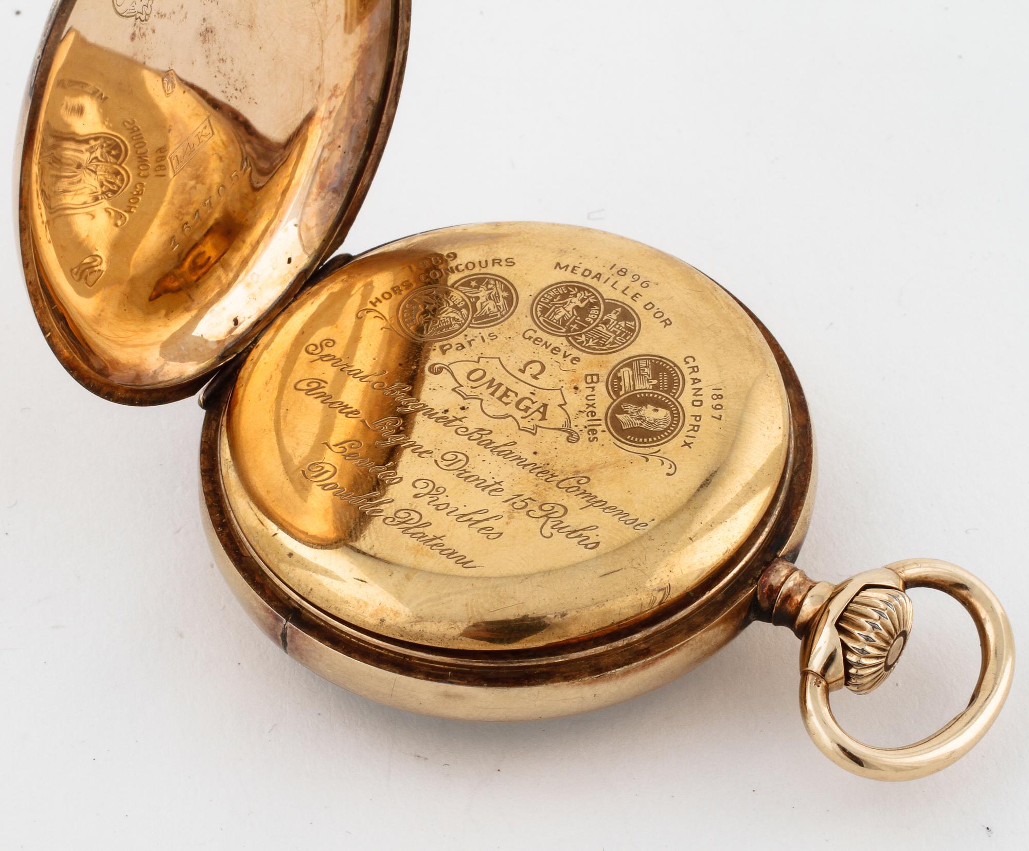 OMEGA, pocket watch, 49 mm.