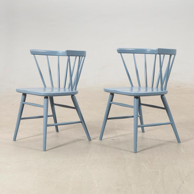 Armchairs, a pair "Florida", Bröderna Wigells Stolfabrik, second half of the 20th century.