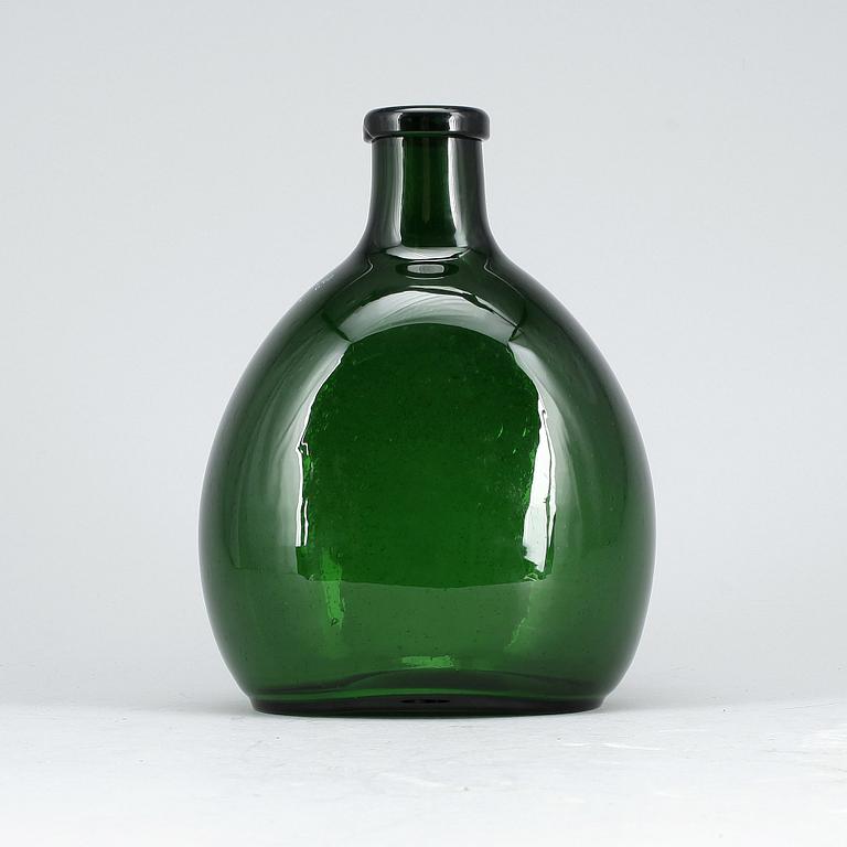 FLASKA, glas, möjligen Kaj Frank, Nuutajärvi Notsjö.