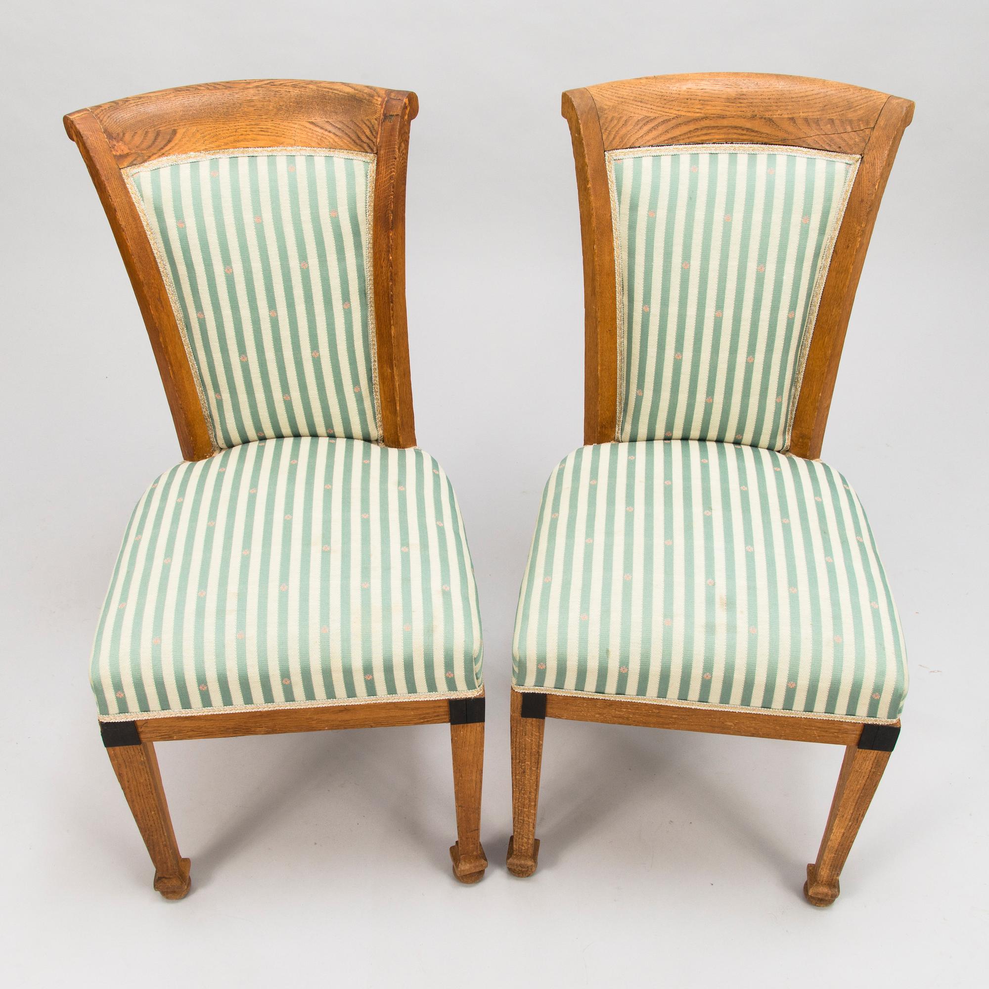 A 1920's 5-piece sofa suite.