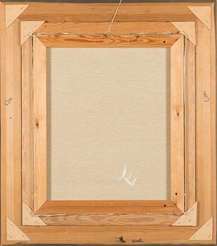 Aares Salli, oil on canvas, signed and dated 1987.