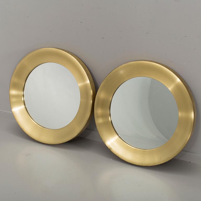 A PAIR OF MIRRORS.