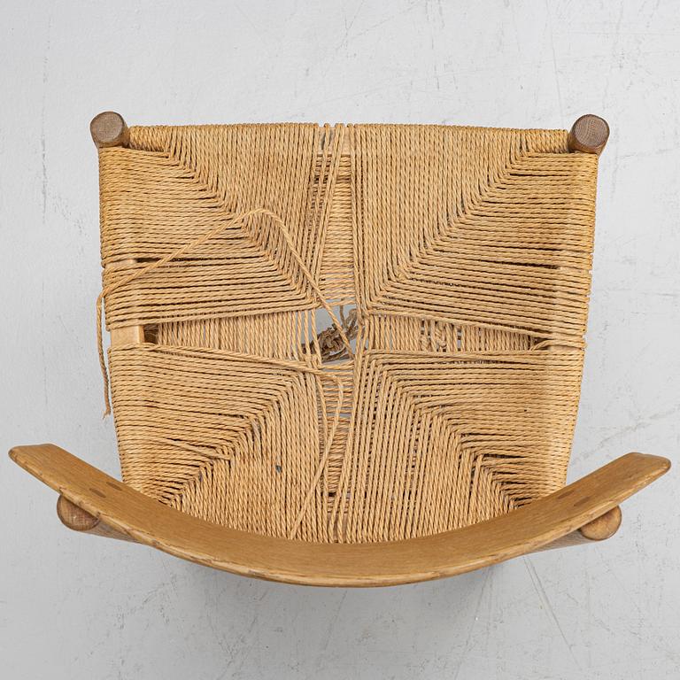 Børge Mogensen, Stolar 4 st, modell J39. Fredericia möbelfabrik, Danmark.