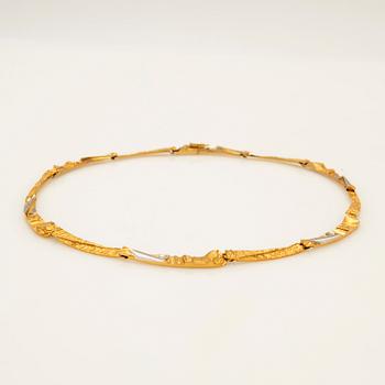 Björn Weckström, collier, "Cimignano", 18k guld, Lapponia, Finland.
