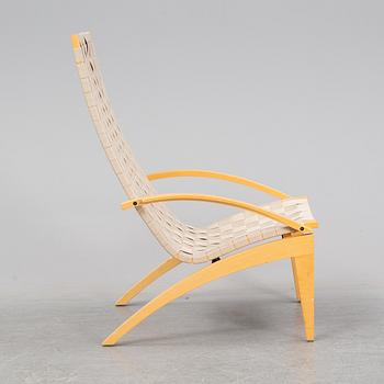 LASSE PETTERSSON & LENNART NOTMAN, a 'Kornett' birch easy chair, Swedese.