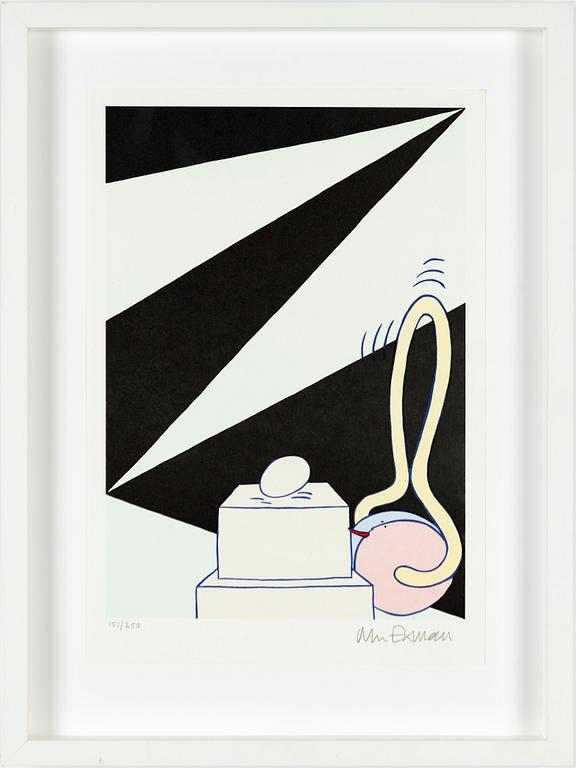 Marie-Louise Ekman, "Ett äggmonument, en skallra och en Olle-Baertling-målning".