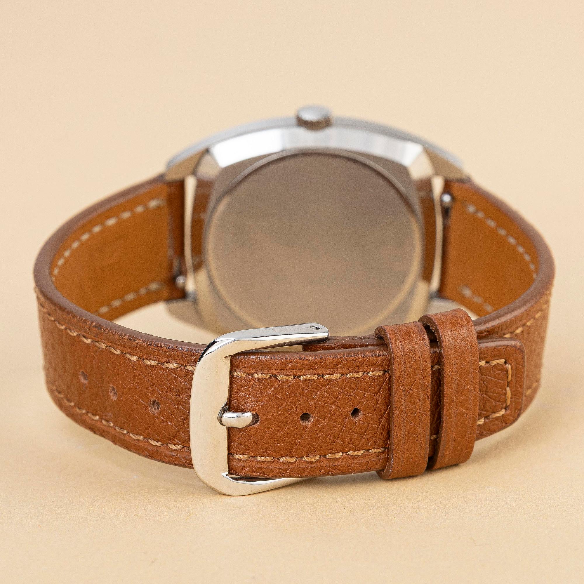 Audemars Piguet, "Tonneau", "Steel Case", ca 1973.