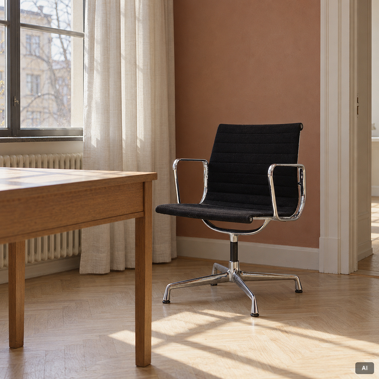 Charles & Ray Eames, skrivbordsstol, modell "EA 108", Vitra, 2000.