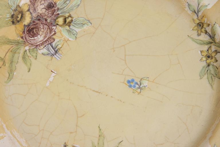 TALLRIKAR, 4 st, fajans, Rörstrand. 1770-tal.