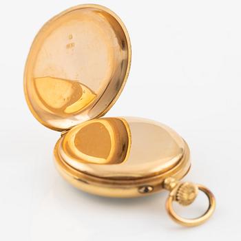 Pocket watch, 18K gold, Henning Håkansson Gothenburg, 51.5 mm.