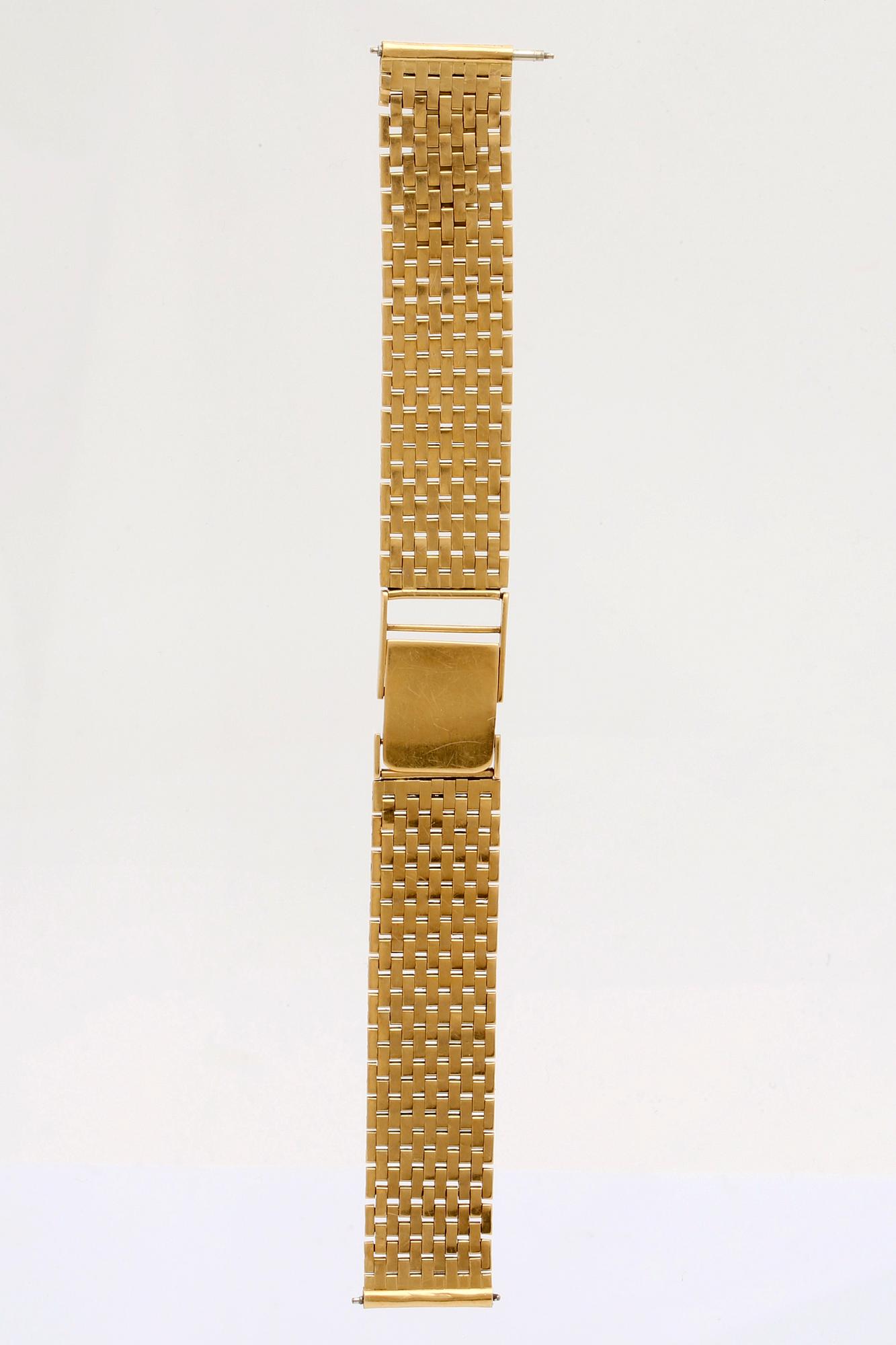 Wrist watch bracelet, 18K gold c 48 g.