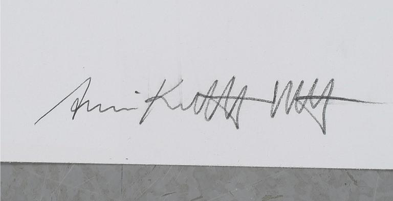 ANNIKA VON HAUSSWOLFF, litografi efter foto, signerad och numrerad 52/100.