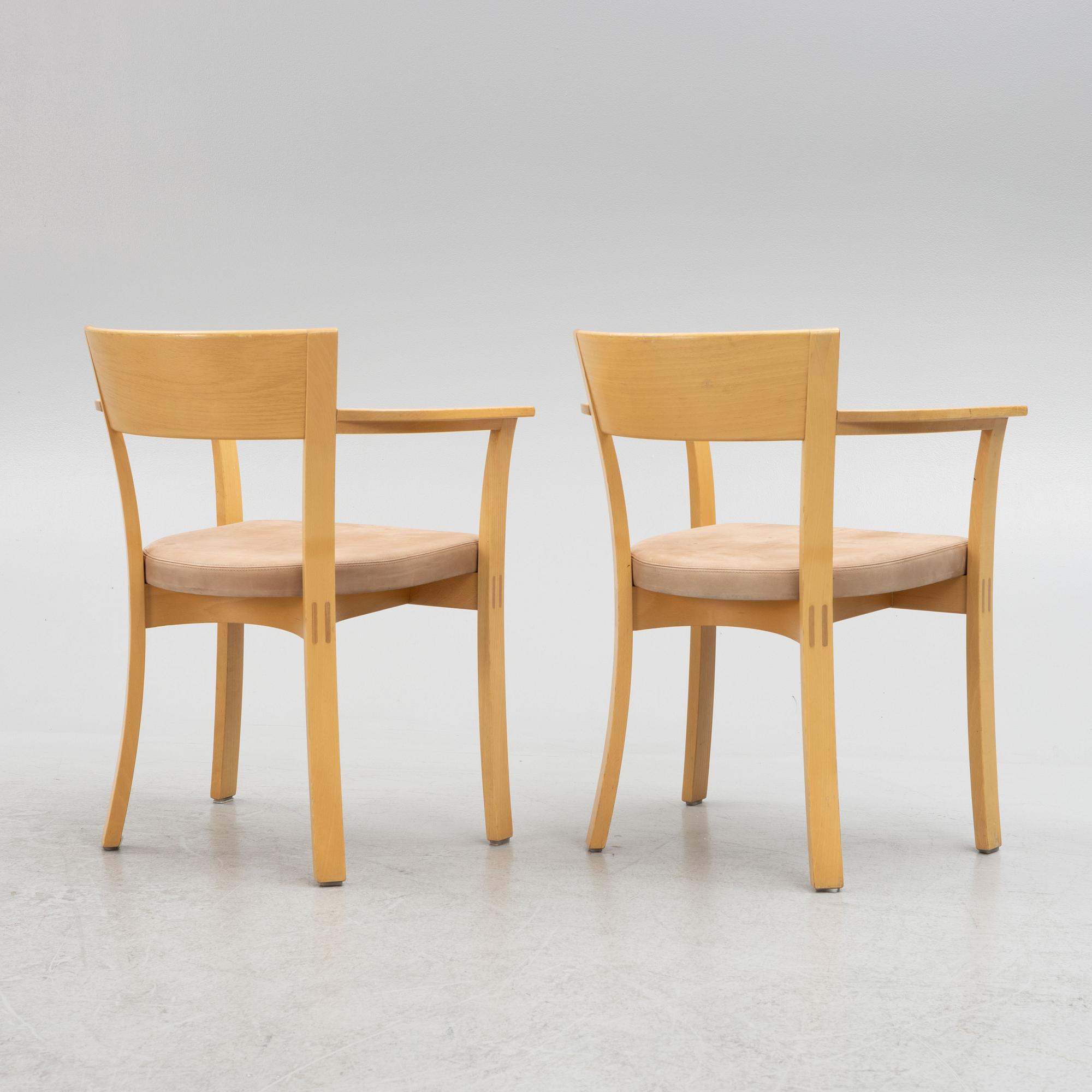 Åke Axelsson, stolar, 6 st, modell S-233, Gärsnäs, 1980-tal.