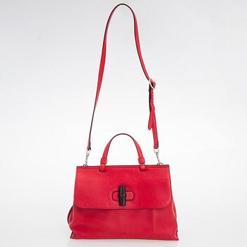 Gucci, a 'Bamboo Daily Top Handle' bag.