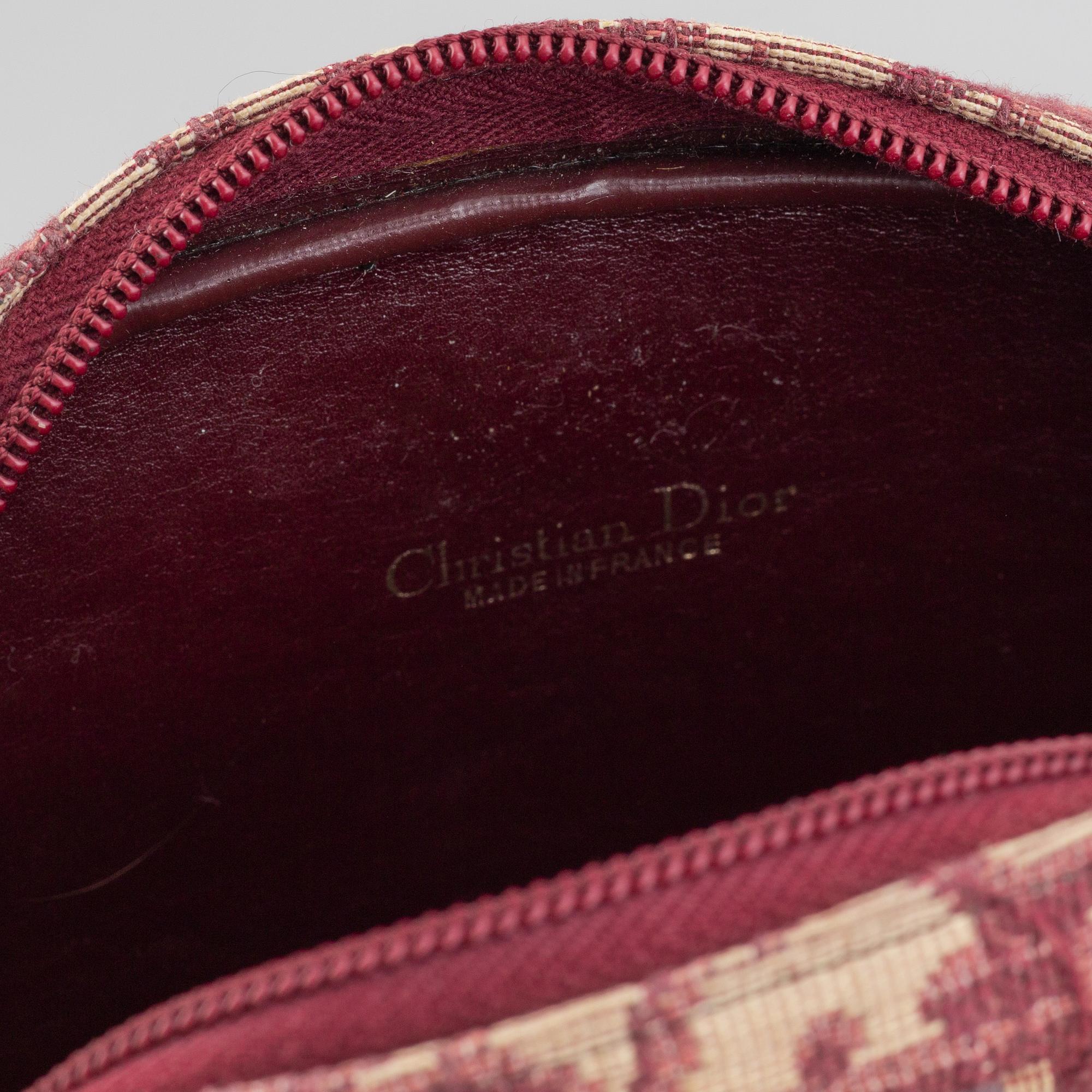 Christian Dior, monogram canvas bag.