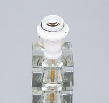 BORDSLAMPA, Carl Fagerlund, Orrefors. 1900-talets andra hälft.