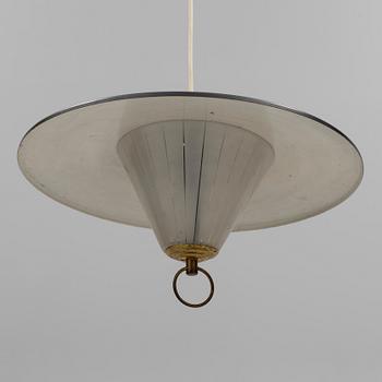 TAKLAMPA, 1960-tal. Höjd ca 18 cm.