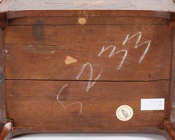 Bord, så kallat "Table en chiffonnière" tillskrivet Roger Vandercruse- Lacroix (1729-1799), Louis XVI.