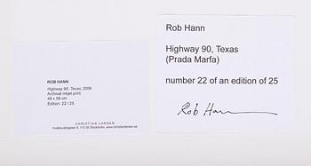 Rob Hann, "Highway 90, Texas (Prada Marfa)", 2013.
