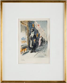 Kees Van Dongen · KEES VAN DONGEN, efter, färglitografi, numr 17/30.