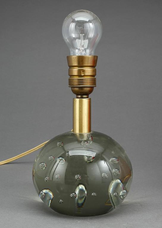 BORDSLAMPA, glas, Josef Frank, Svenskt Tenn, Modell 1819. Formgiven 1934.