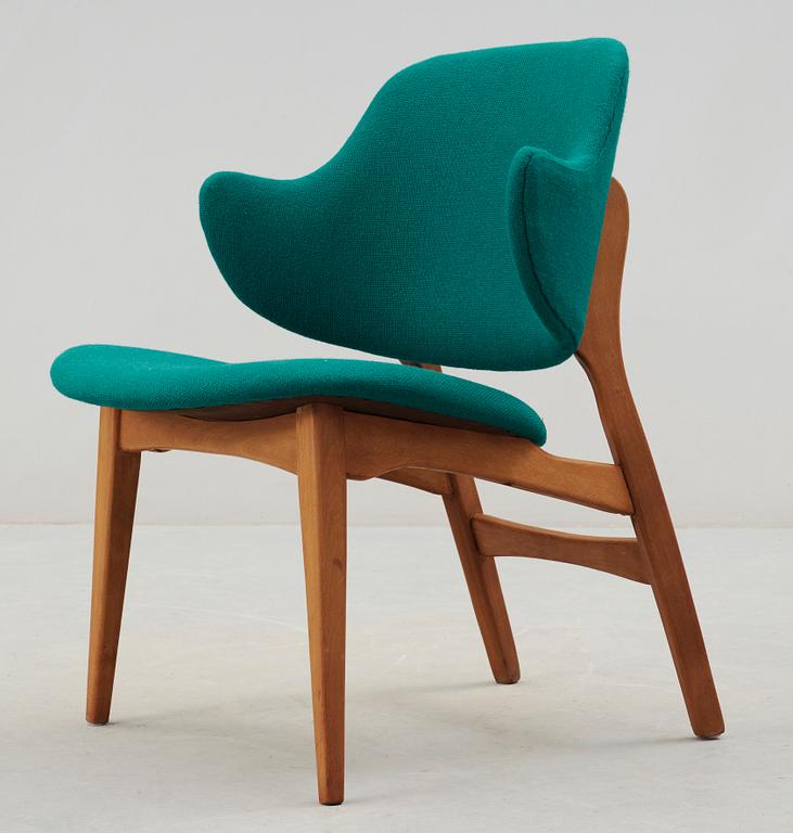 FÅTÖLJ, "Shell Chair", Ib Kofod Larsen, 1960-tal.