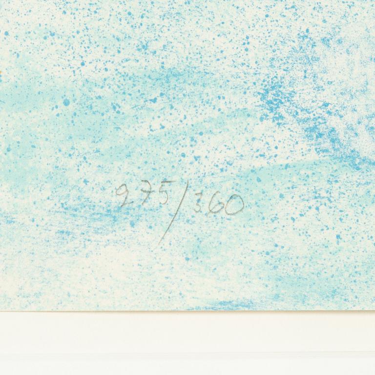 Madeleine Pyk, lithograph in colours, signed 275/360.