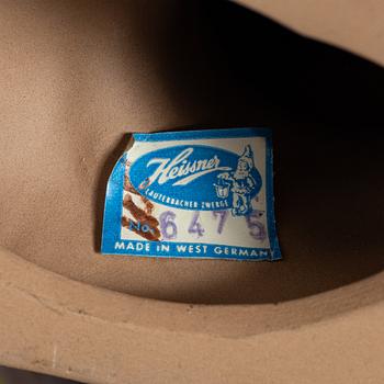 Tomtar, 2 st,  Heissner, Västtyskland, 1970/80-tal.