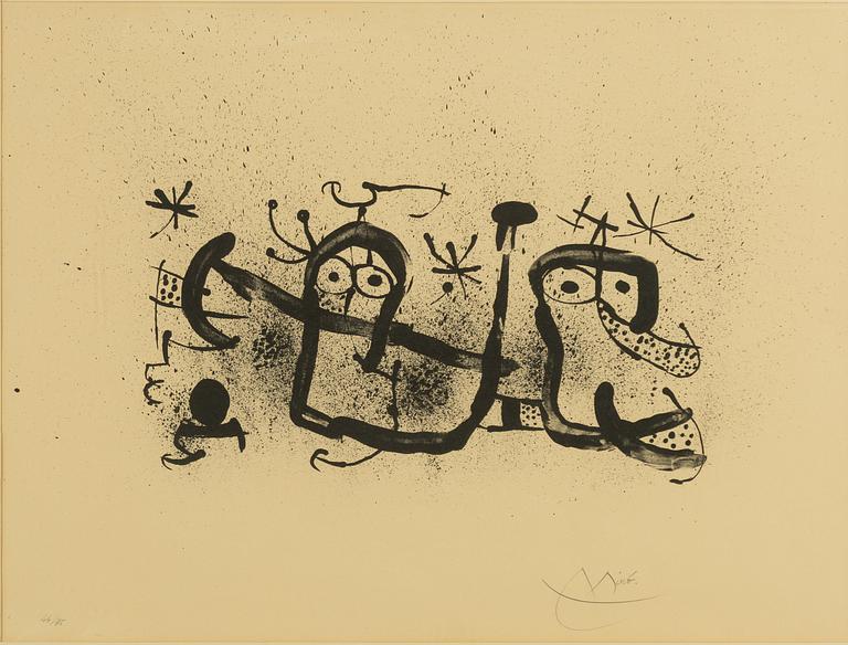 Joan Miró, "Ma de proverbis".