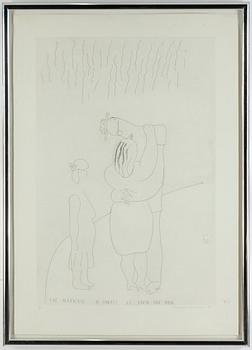 DAVID HOCKNEY, etching, 1983, signed 13/60.