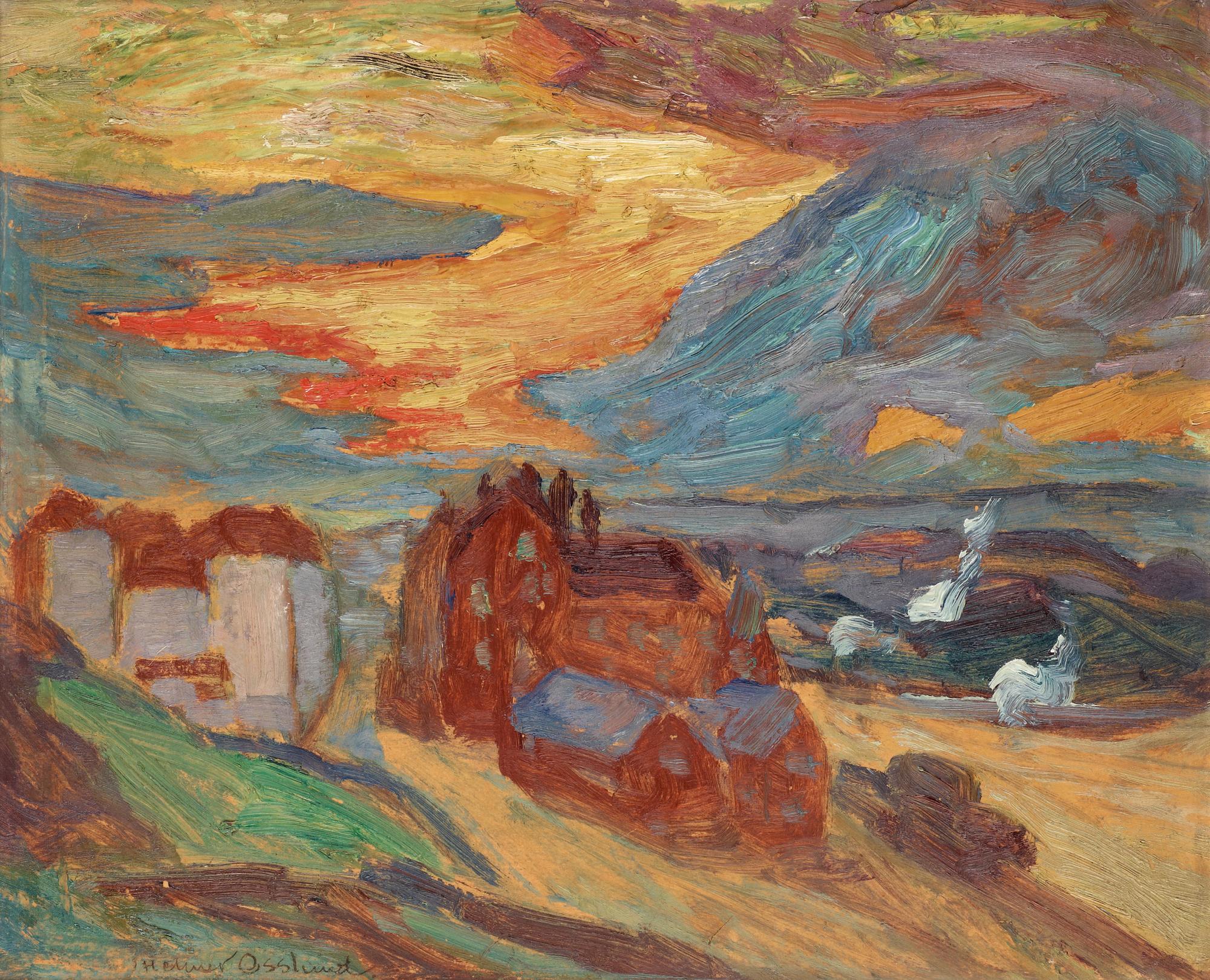 Helmer Osslund, Våreldar.