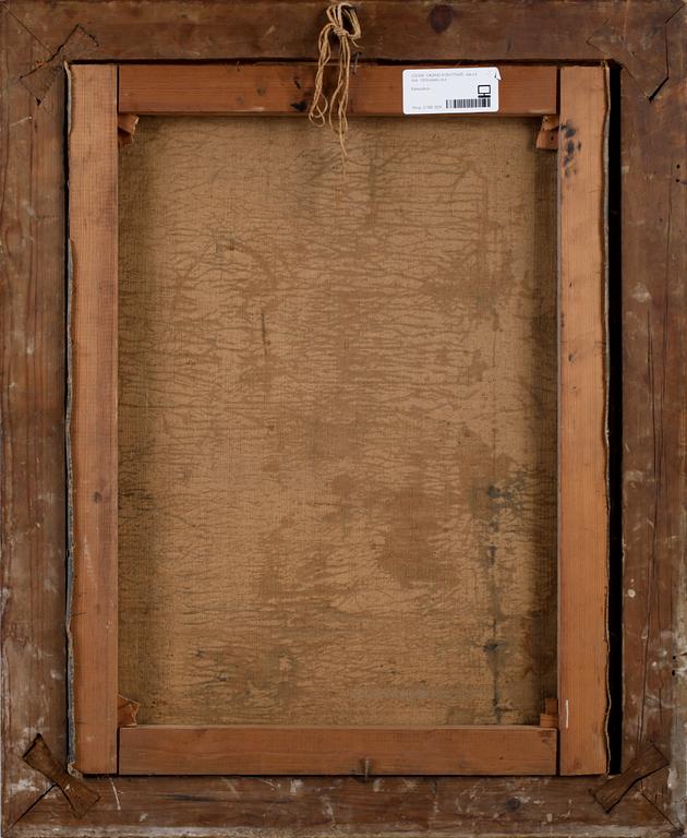 OKÄND KONSTNÄR, olja på duk, 1800-talets slut.