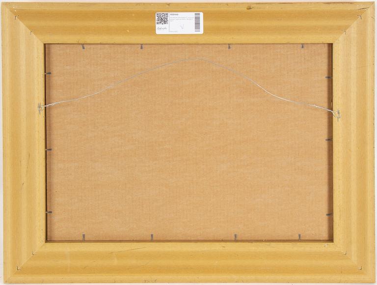 WILHELM VON WRIGHT, ink on paper, signed and dated 1853.