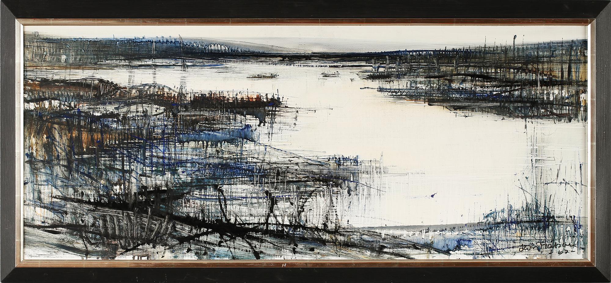 LARS MATSON, blandteknik, signerad och daterad -67.