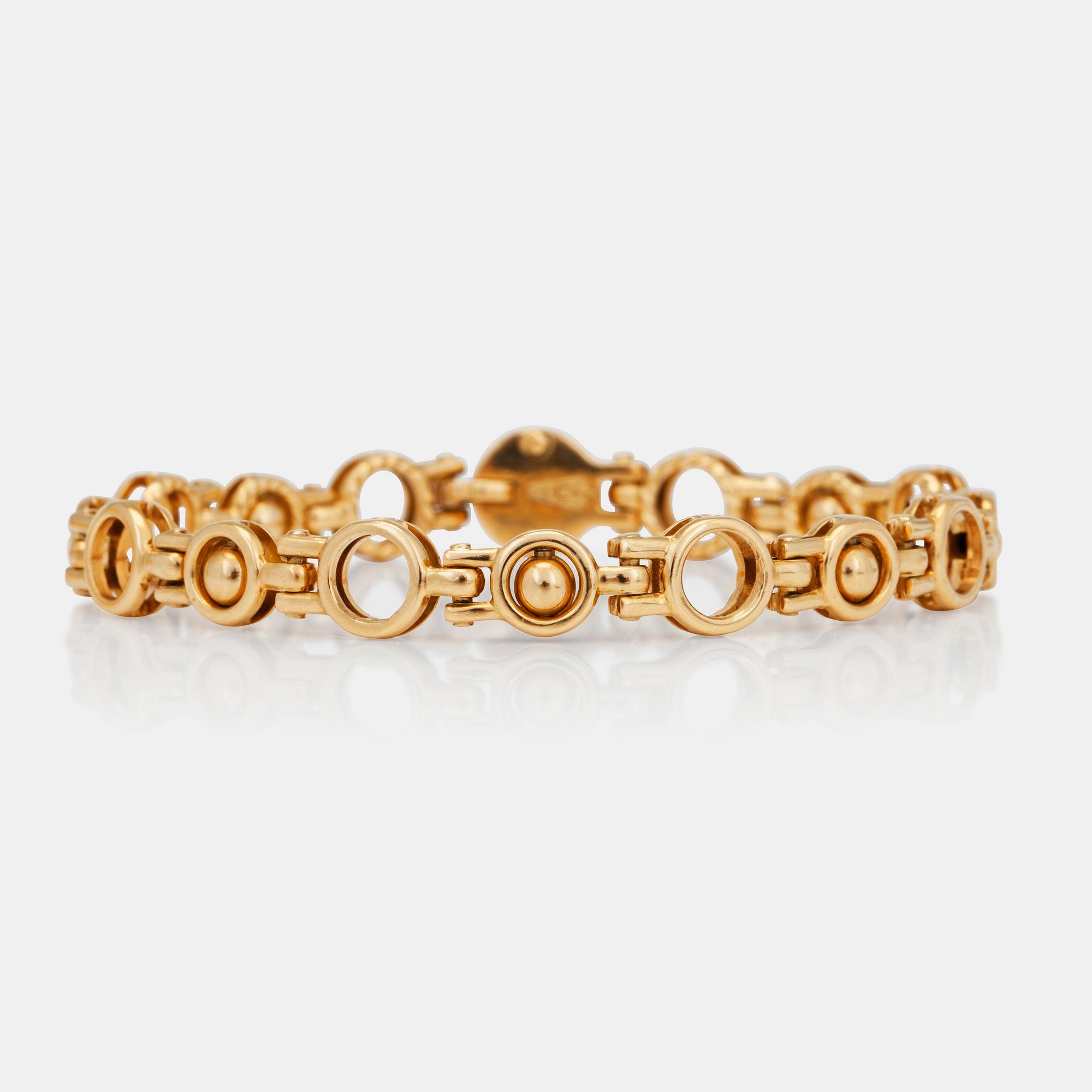 A fantasy-link bracelet.