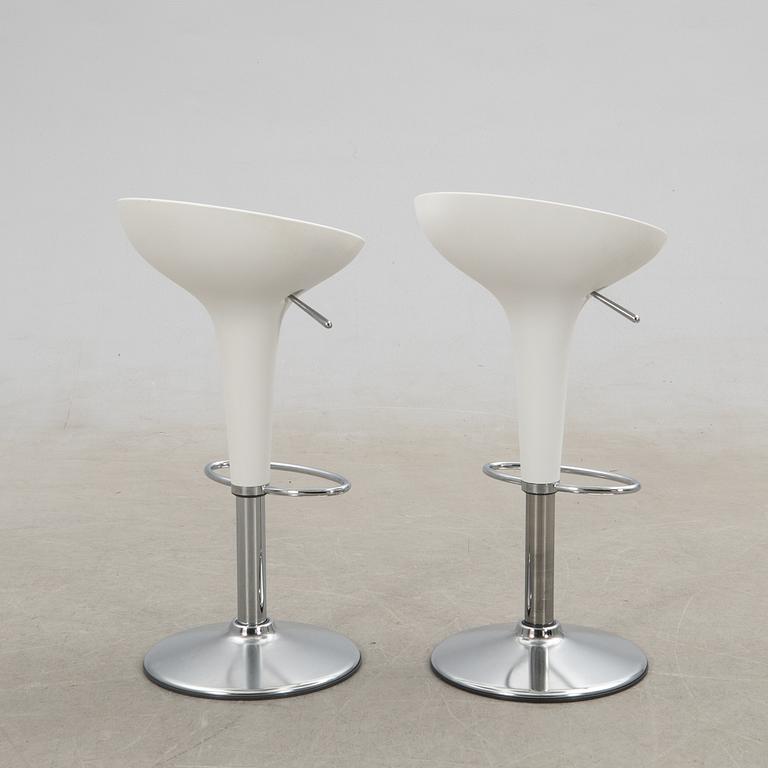 Stefano Giovannoni, barstolar, ett par, "Bombo", Magis, Italien.