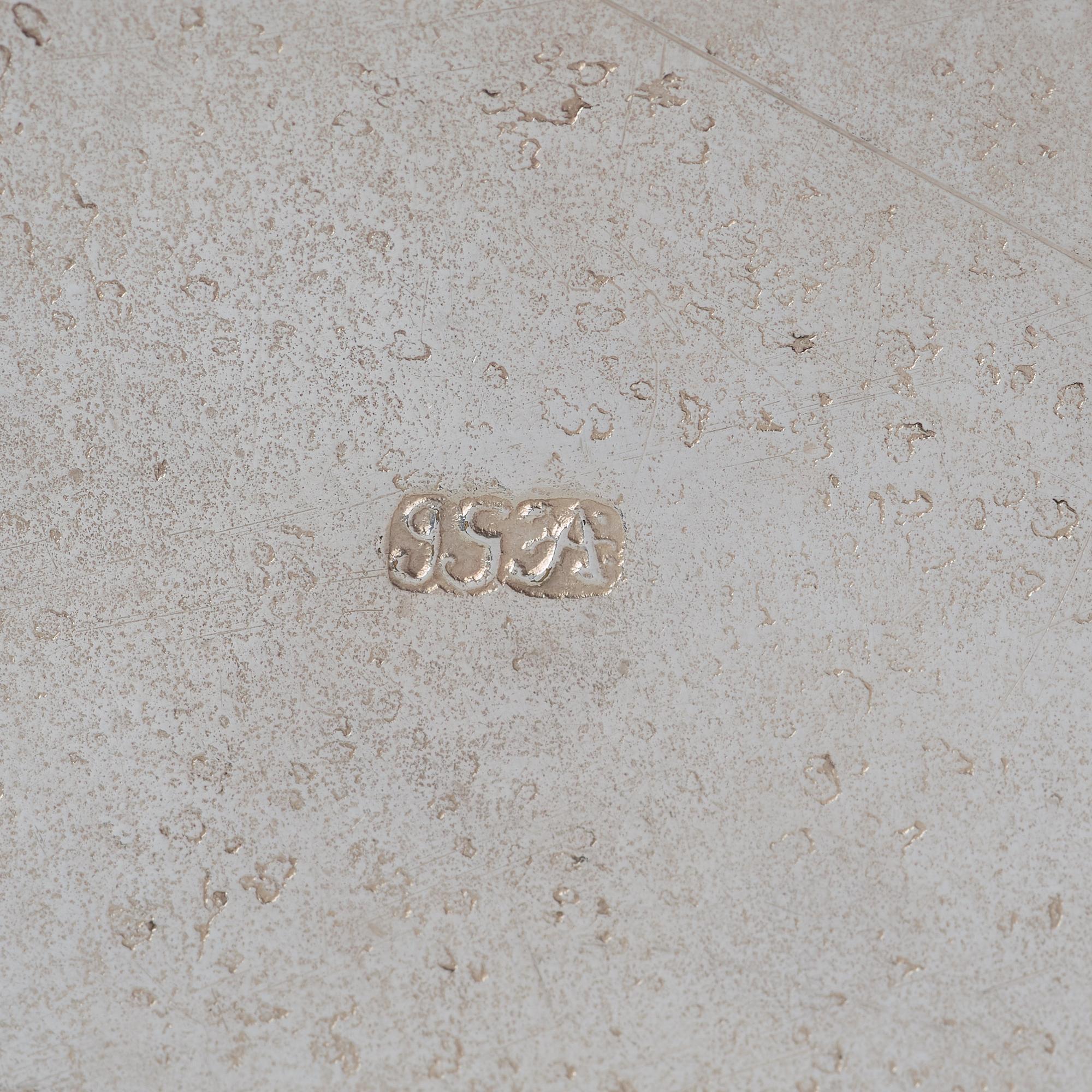 TOILETTEASKAR ett par, av Johan Gustaf Ahlgren (verksam i Stockholm 1771-99), gustavianska.