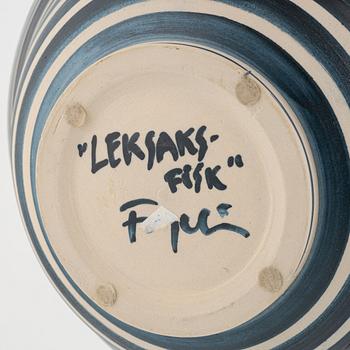 Herman Fogelin, keramik, 4 delar, signerat.