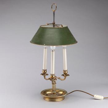 BOUILOTTELAMPA, empirstil, 1900-talets mitt.