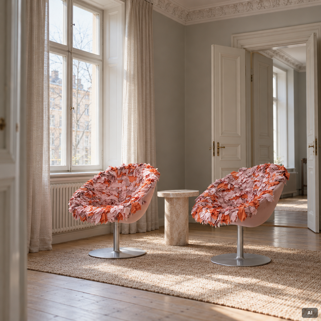 Tokujin Yoshioka, fåtöljer, ett par, "Bouquet chair", Moroso.