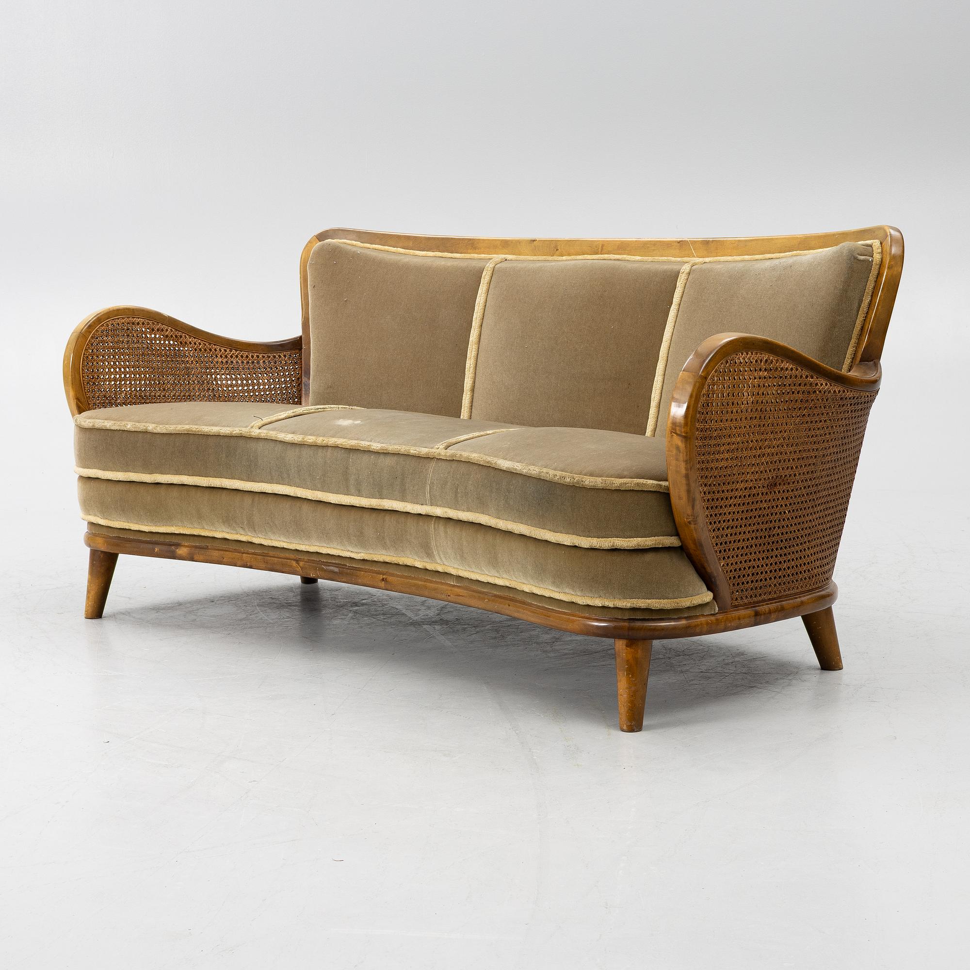 A Swedish Modern sofa, 1930s-40s.