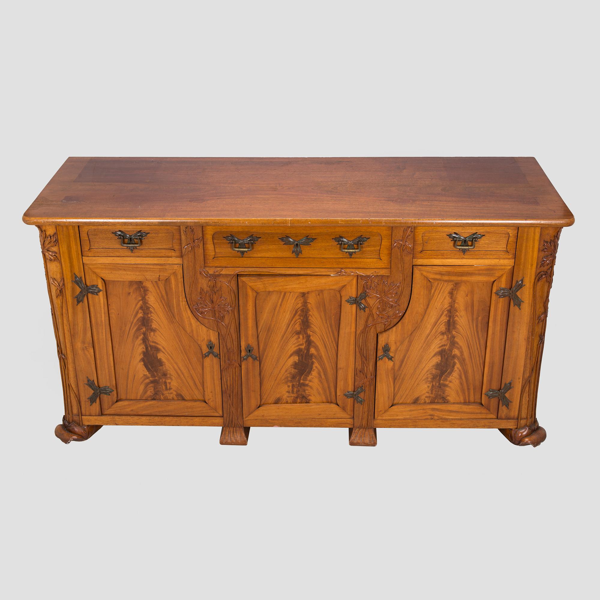 Karl Tirén, Senkki, A.B Naeslunds Möbelfabrik, Uumaja, n. 1901. Jugend.