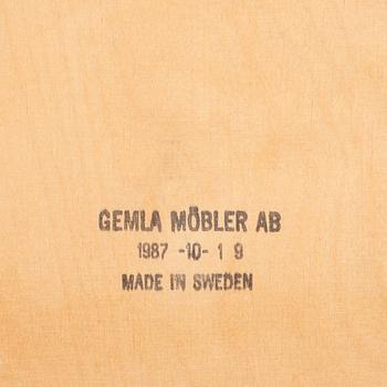 STOLAR, 8 stycken, Gemla, omkring 1900-talets slut.