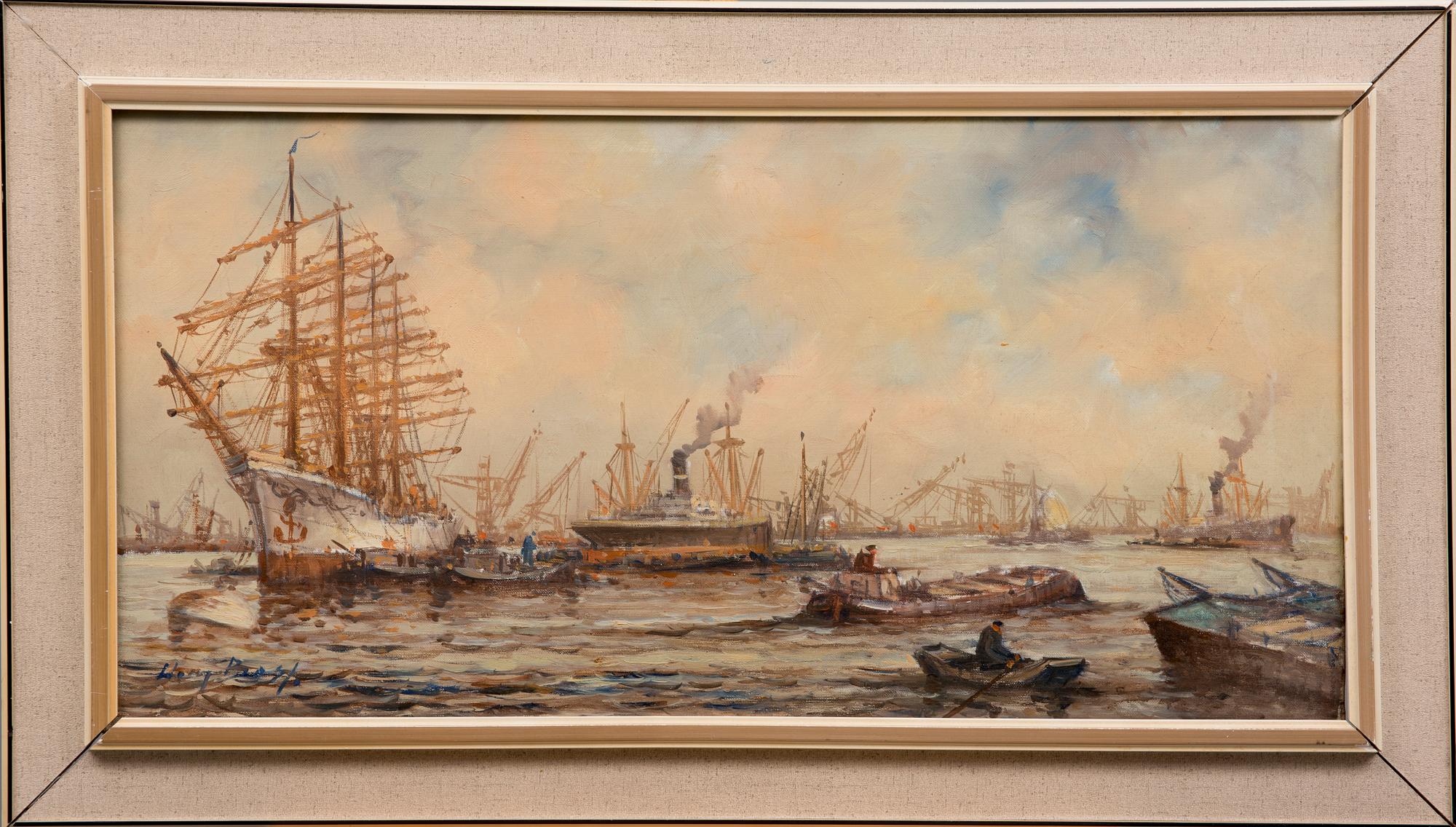 WIM BOS, olja på duk, signerad.